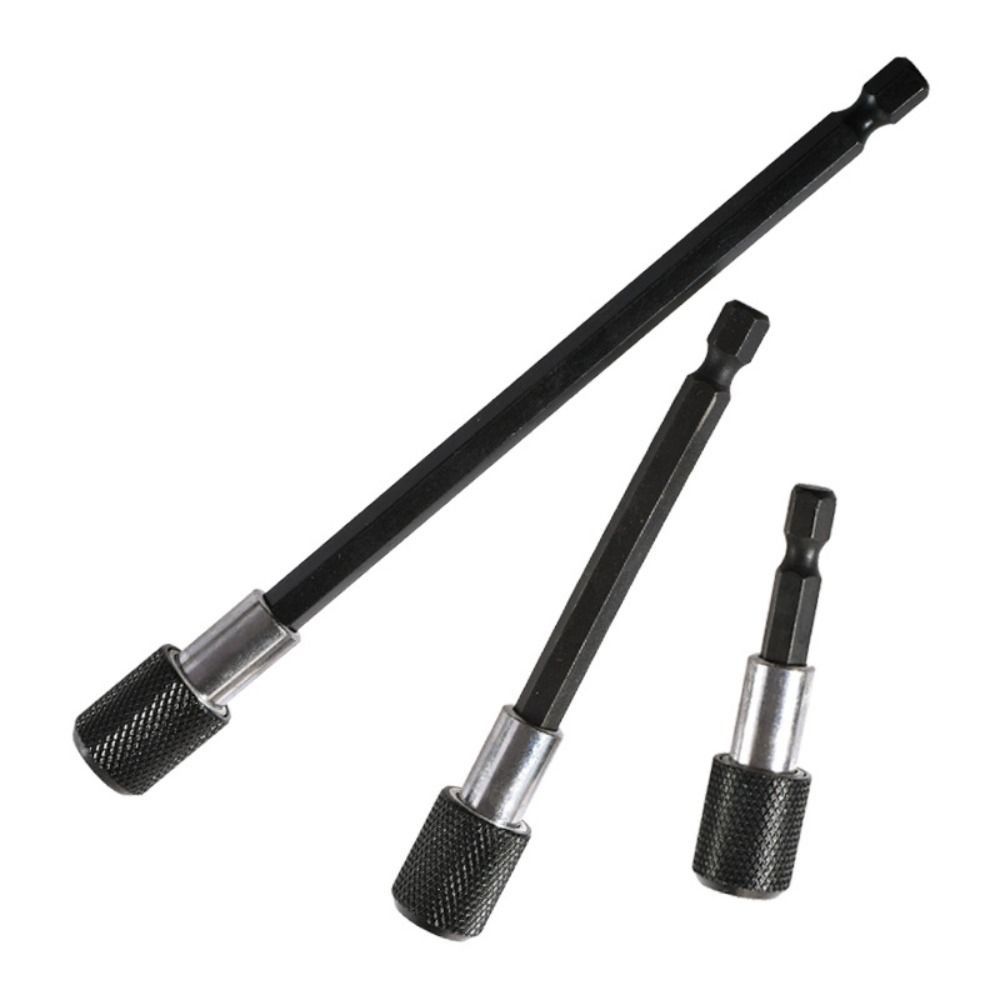 3Pcs/Set Quick Transfer Hexagonal Screwdriver Extension Rod Sleeve Extension Rod  Tool Accessories
