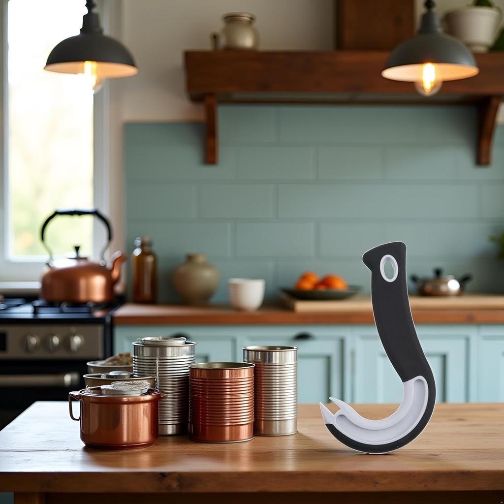 Hand can opener manual, can opener for seniors, Easy Open Ring Pull Can Opener, convenient to open cans labor-saving tools can be used for a variety