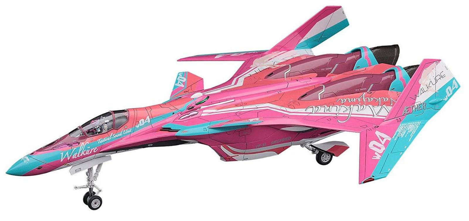 Hasegawa Серия Macross Macross Delta Версия из фильма Зигфрид Машина Накадзимы Цветная шкала Пластиковая модель 65845 VF-31C 1/72