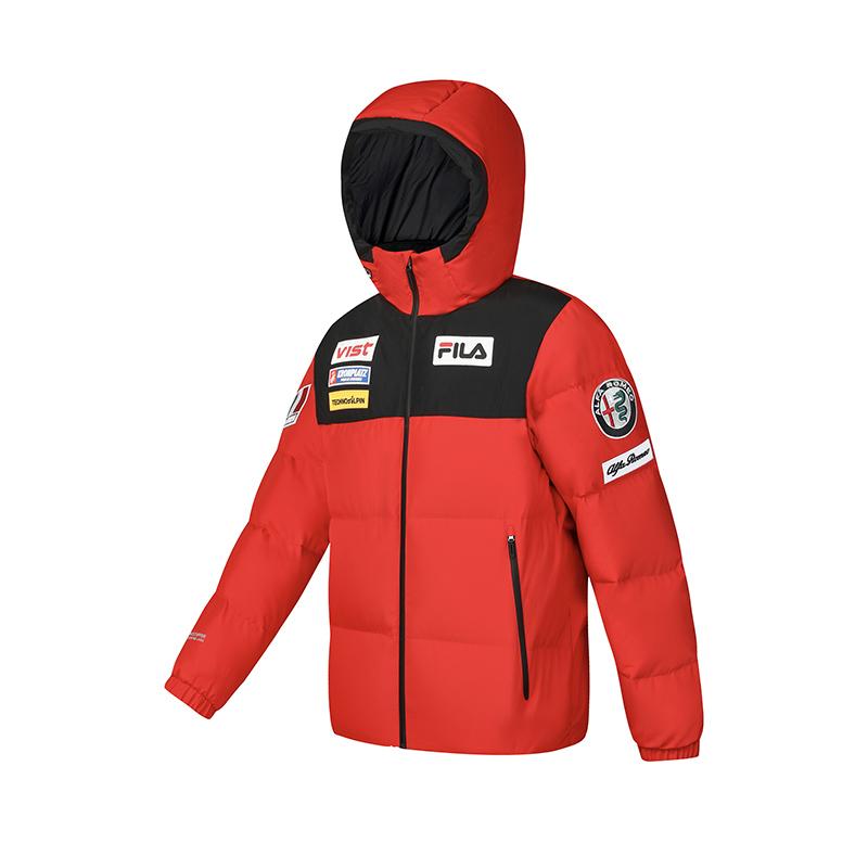New FILA Down Jackets Men's RD Red A11M446923FRD