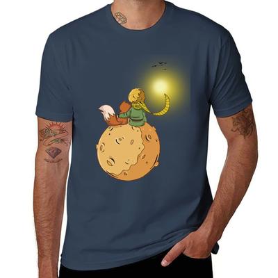 The Little Prince T-Shirt Man T Shirts High Quality Luxury Brand Funny T Shirts Cotton T Shirts for Man Graphic Tees T-Shirt