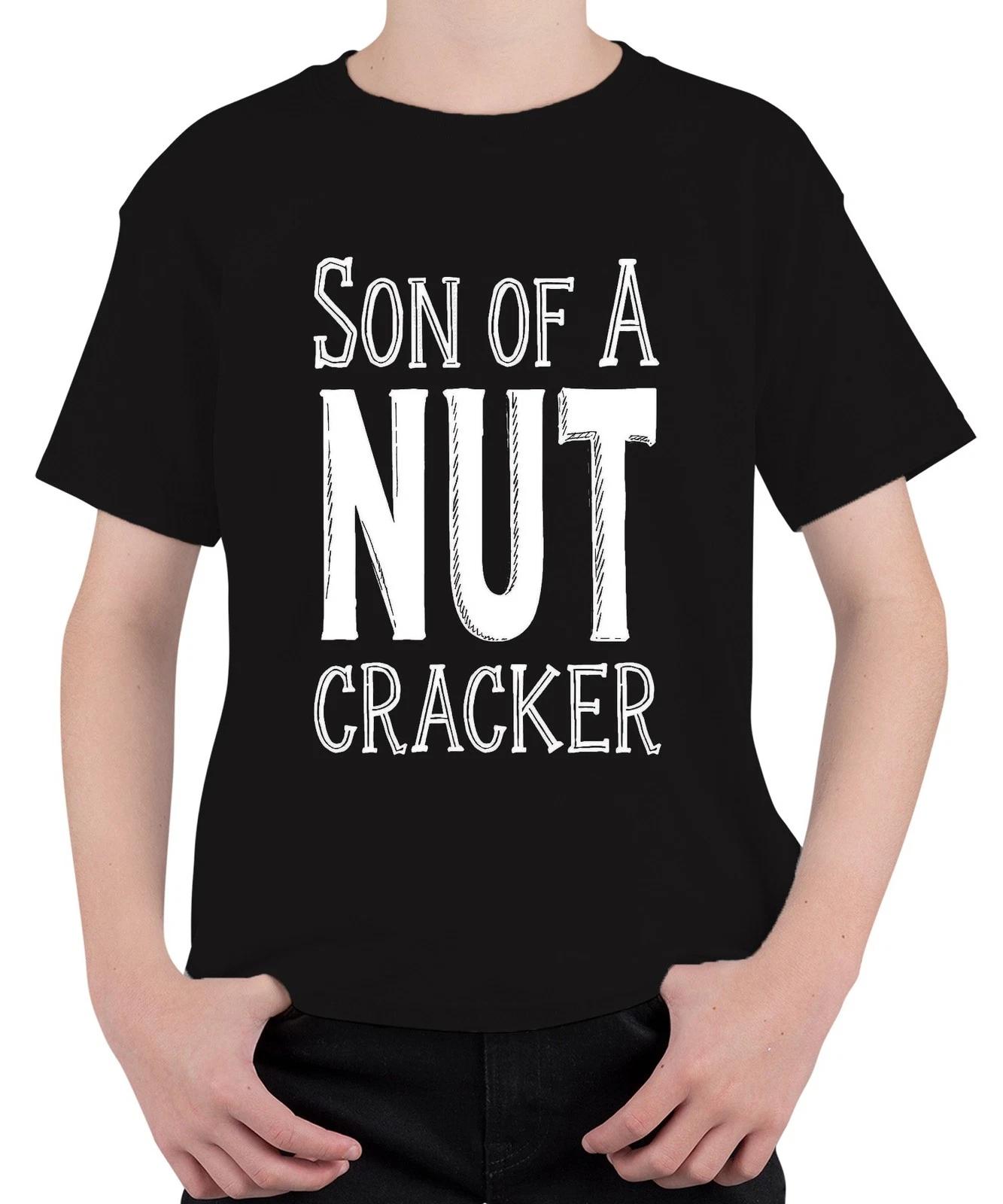 SON OF A NUT CRACKER Weihnachten Nussknacker lustig Geschenkidee Unisex Kinder T XS
