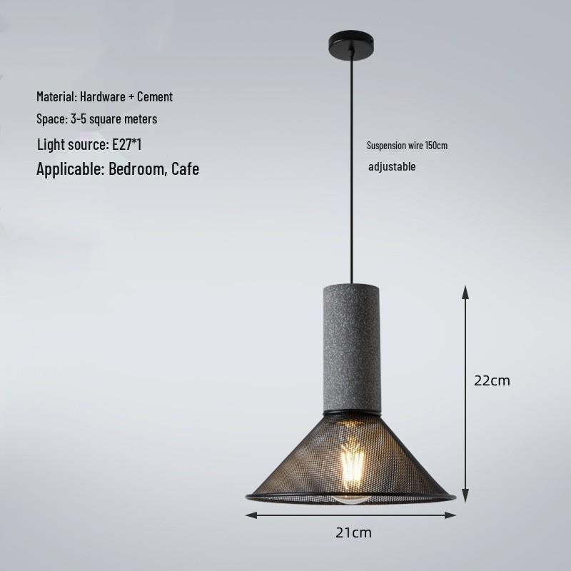 Nordic Wrought Iron Ceiling Light for Hallway, Balcony, Foyer, Corridor, and Walk-In Closet - Modern Minimalist Design