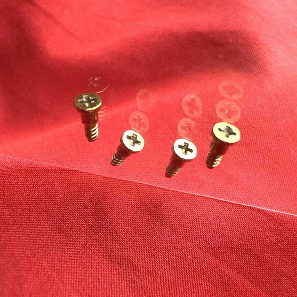 CASIO early screws for bezel fixing set of gold-colored G-SHOCK screws, 4. Fits DW-6600, DW-6900, DW-5900