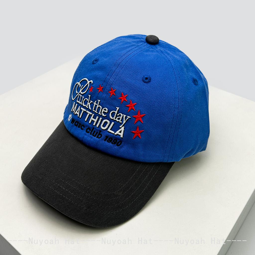 Baseball Letteringing Alphabet Stitched KFashion Style Korean Preppy Women Men Her Him For Fresh Caps Peaked Hats Sunshade Personal Versatile