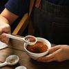 Cucchiaio da Zuppa Piccolo in Ceramica Stile Giapponese, Cucchiaio in Gres, Cucchiaio a Manico Lungo, Cucchiaio da Riso Domestico Carino Creativo Stoviglie da Cucina