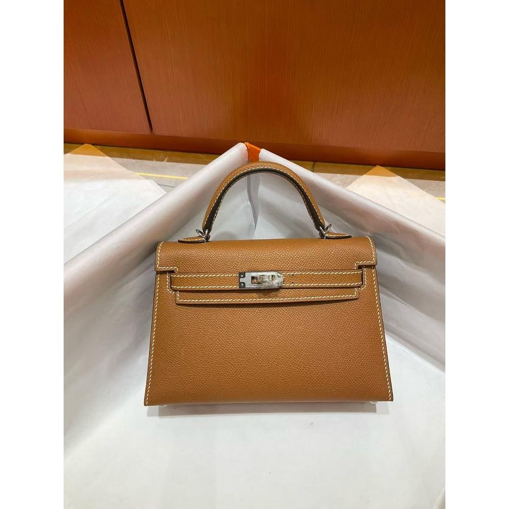 Euli Corrente de Corda Portátil de Segunda Geração Fivela Folha Única Cinco-Ouro Estilo Mini Transversal Design de Fivela de Bloqueio de Bolsa Feminina