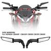 Motorcycle Mirrors Stealth Winglets Mirror Kits Adjustable Mirrors For Kawasaki Honda Aprilia  Benelli Suzuki Harley BMW Triumph