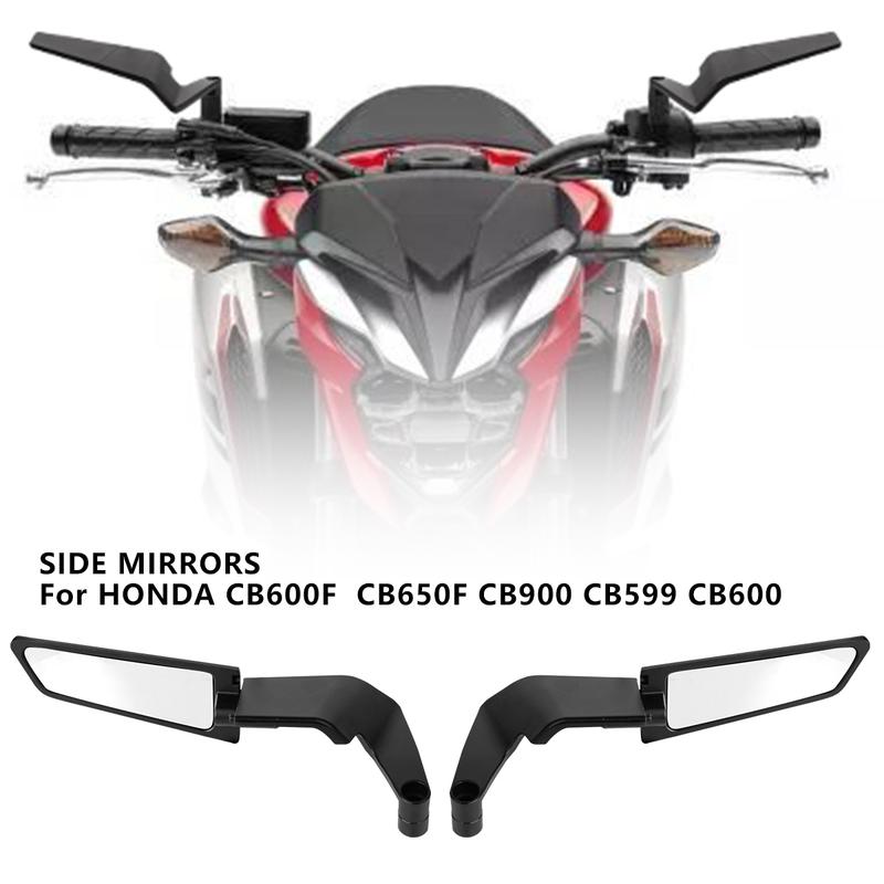 Motorcycle Mirrors Stealth Winglets Mirror Kits Adjustable Mirrors For Kawasaki Honda Aprilia  Benelli Suzuki Harley BMW Triumph