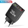 35W Dual PD Port USB Fast Charger Type C Mobile Phone Adapter Quick Charge Wall Charger for IPhone 16 15 14 Xiaomi Samsung Oneplus