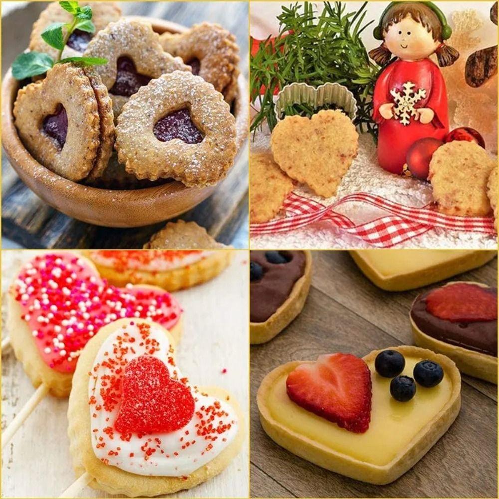 4 Inch Cake Baking Pan Non-Stick Tart Pan Mold Removable Flan Pan Molds