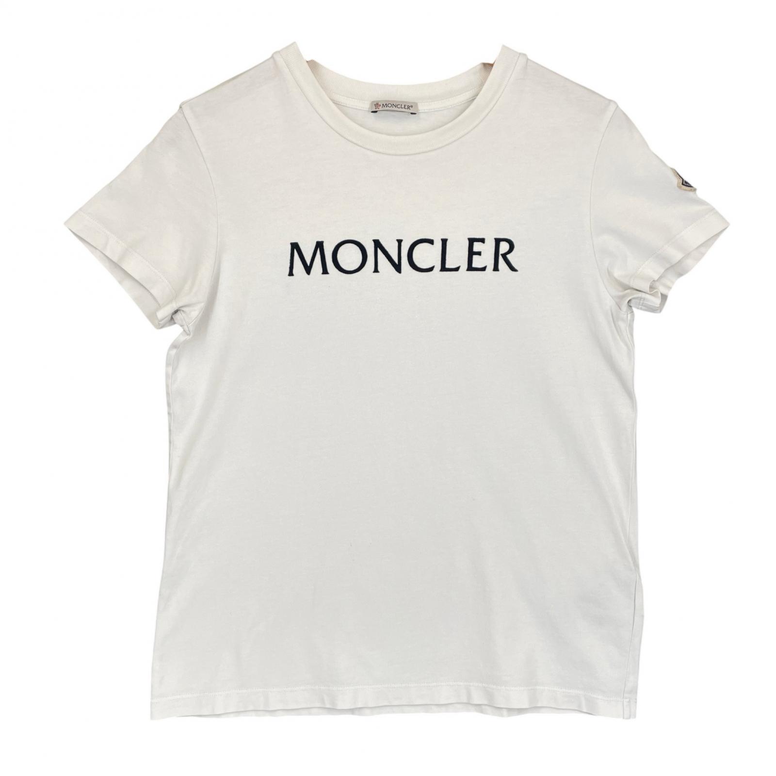 MONCLER Short-sleeved T-Shirt White Men s Size XS Model H20938C00012 829HP