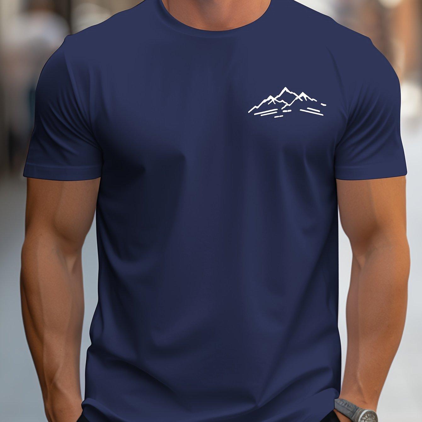 

Fashion pattern Tshirt 100 cotton mens loose and casual sports allpurpose Tshirt 3XL