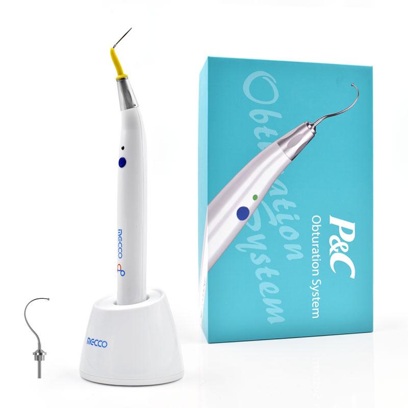 Dental Endo Gutta Percha Obturation Pen Fast Heating In 3 Seconds Heated Pen with Ball Cutting Tip/ Pusher Tip Dental GP Cutter