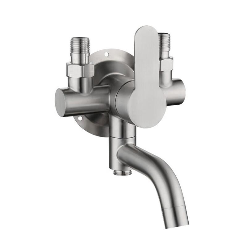 VEMUSE 304 Stainless Steel Swinging Pearl Triangle Shower Faucet