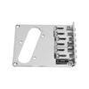 Fixed Guitar Bridge Electric Guitar String Plate Tailpiece Replacement with Mounting Screws
