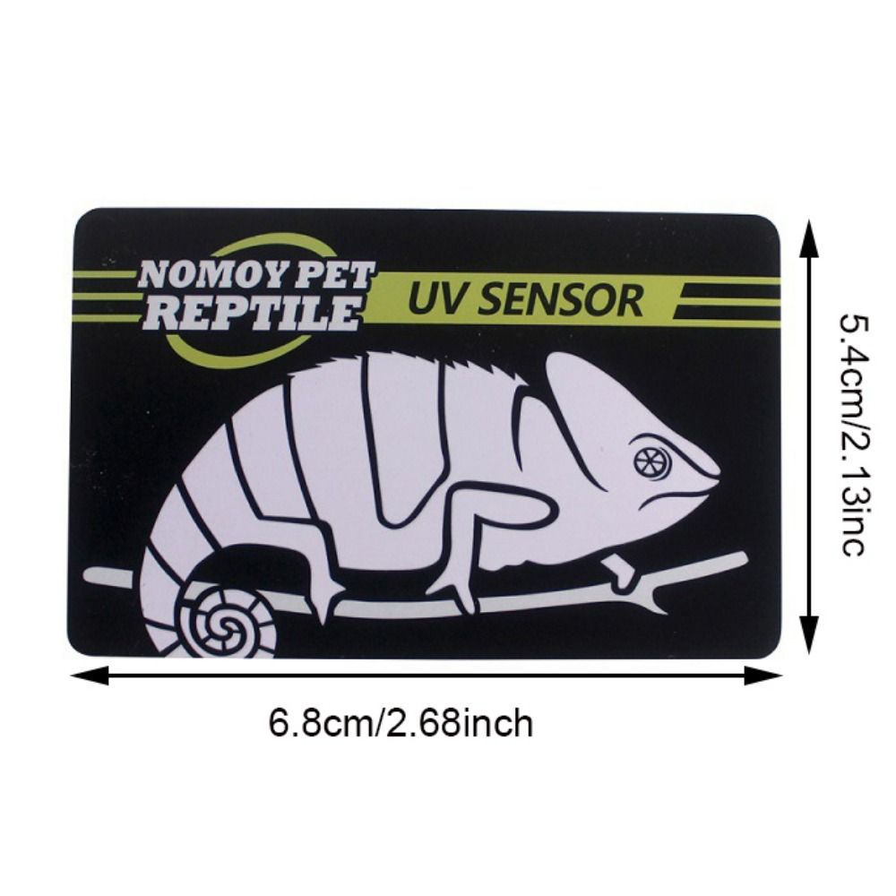 1PC Durable PVC Quick UV Detector Sensor UVB Test Card UVB Card Indicator Lamp Life Tester Meter