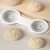 1/2/3Pcs Handmade Baozi Mold Kitchen Tool For Baking Chinese Sted Buns Bread Dough Pastry Cooking Utensils Household Items