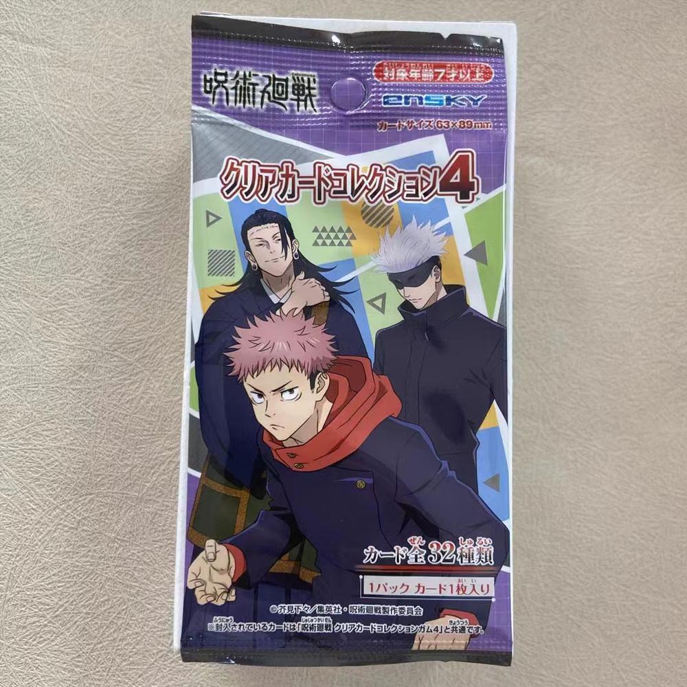 Anime Jujutsu Kaisen Cards Gojo Satoru Itadori Yuji Fushiguro Megumi Figure Flash Card Pocards Bookmark For Collection Gifts