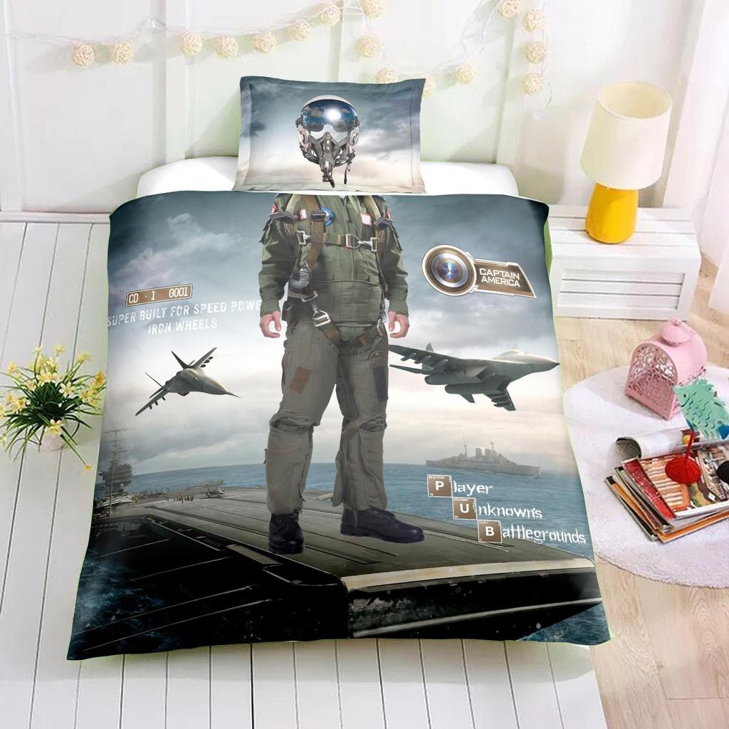 Childlike Bedding Cover Funny Single Size Bedding Teens Children High Quality Home Textiles 3D Print Quilt Cover