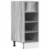 Vidaxl Szafka Dolna Szara Sonoma 30X44,5X81,5 Cm Drewno Klejone
