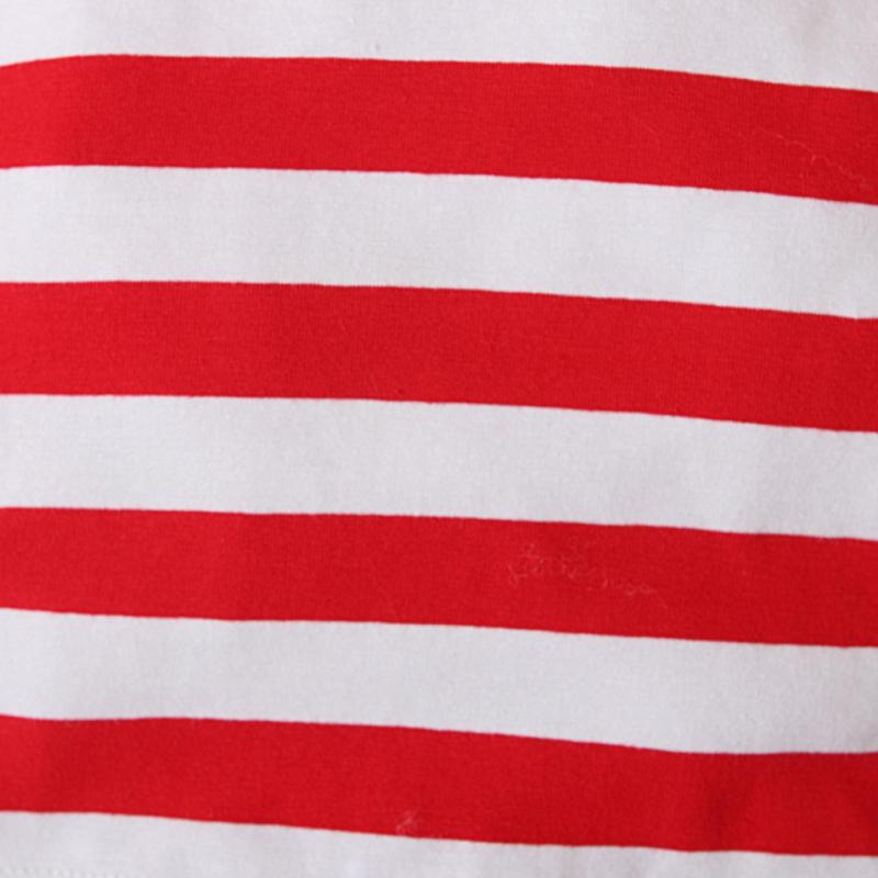 Children's Striped T-Shirt And Pants Two-Piece Set Kids Loungewear Christmas Clothing