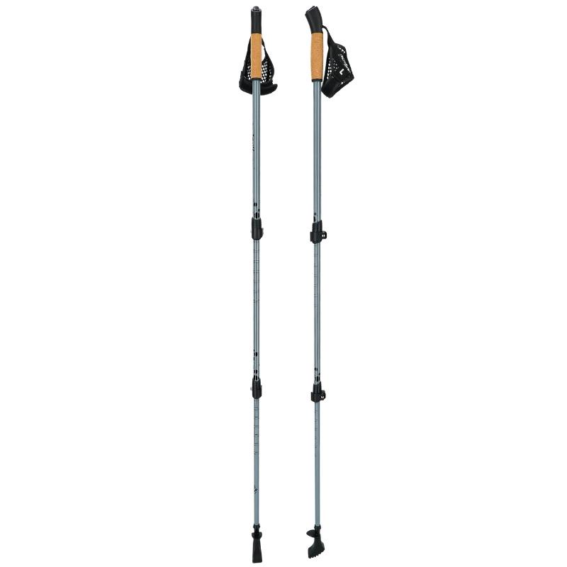 Nordic Walking Poles, Foldable, Adjustable, Telescopic - Gray K08