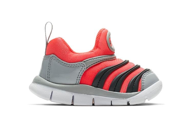 Nike Dynamo Free Low top Toddler Shoes Red Black Gray Infant And Toddler 343938-629