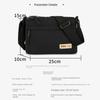 Fashion Oxford Crossbody Bag Large Capacity Solid Color Shoulder Bag Soft Fabric High Quality Messenger Bag Women Men