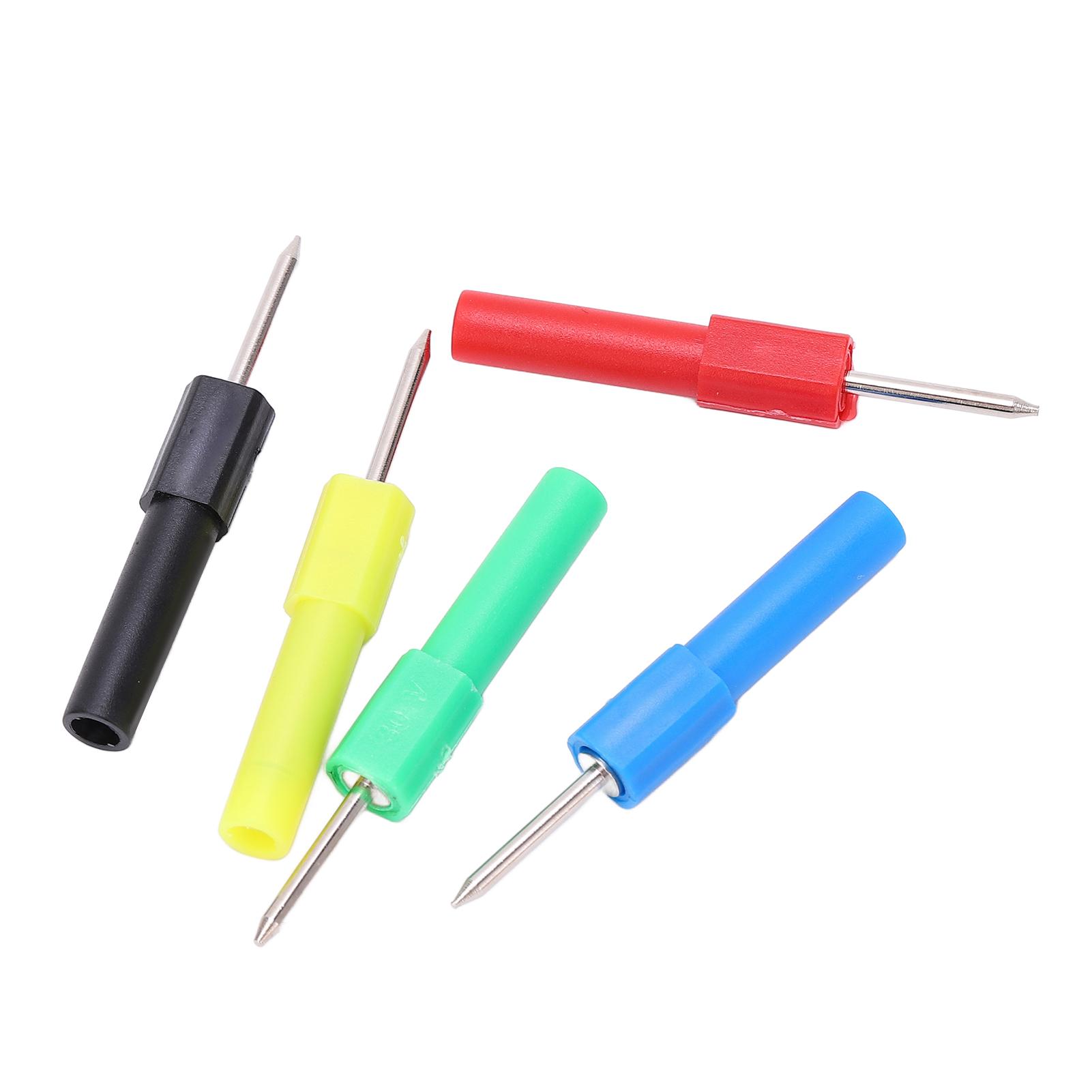 

2 комплекти J.20013 Мультиметрові тестові щупи 4 мм Запобіжне гніздо 5 кольорів Інструменти для обслуговування