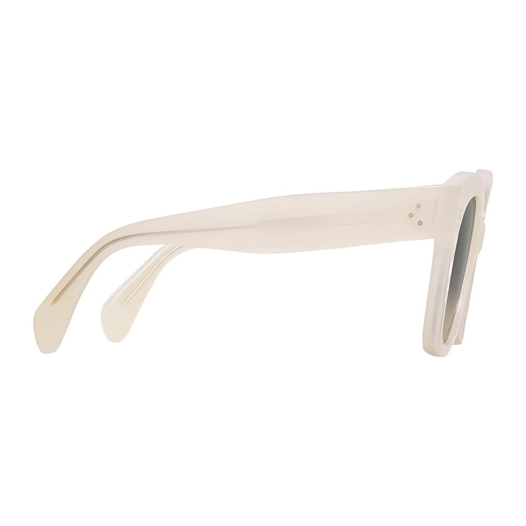 Celine Oval Sunglasses Creamy White Women Sunglasses 4S002CPLB-01YM