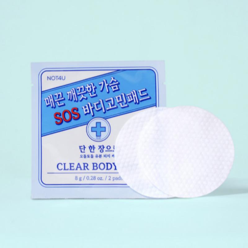 NOT4U Clear SOS Body Pad (10 Sheets)