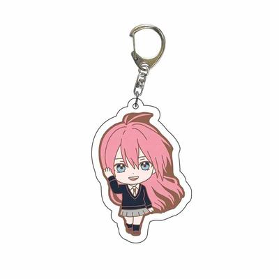 Ccc Anime Shikimori's Not Just a Cutie Cosplay Ornaments Izumi Shikimori Miyako Acrylic Key Chains Bag Charm Collection Holiday