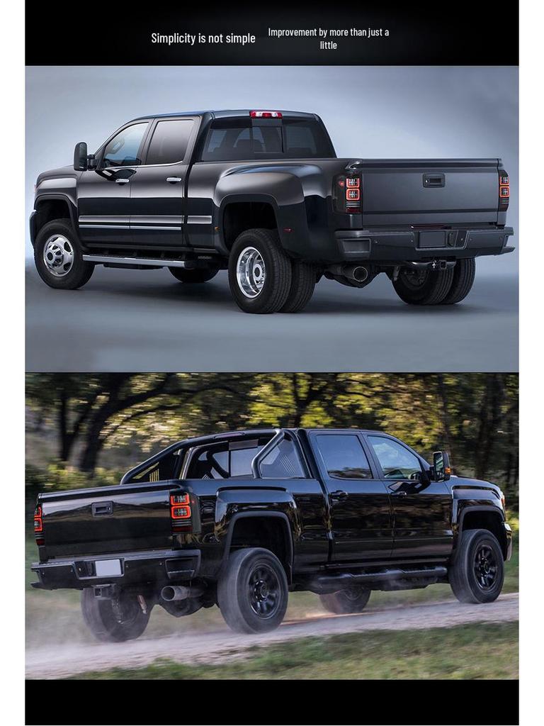 Tail & Signal Lights for 2014-2018 GMC Sierra - Welcome & Brake Functionality