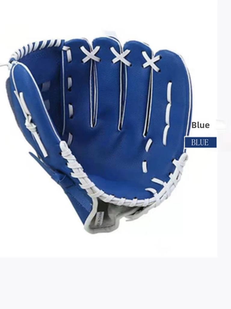 Baseball Gloves PVC PU for Children Teens Adults Team Building Training Equipment Sports Fans Supplies Catching Gloves