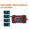 Car Battery Charger 12V 6A Pulse Repair LCD Display Smart Fast Charge AGM Deep Cycle GEL Lead-Acid Charger For Auto Motorcycle