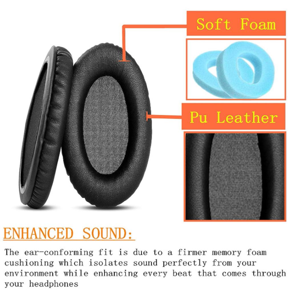 Replacement Earpads Ear Pad Cushions for Microsoft Lifechat LX-3000 Headphones Sponge Cover Case Earphone Repair Parts