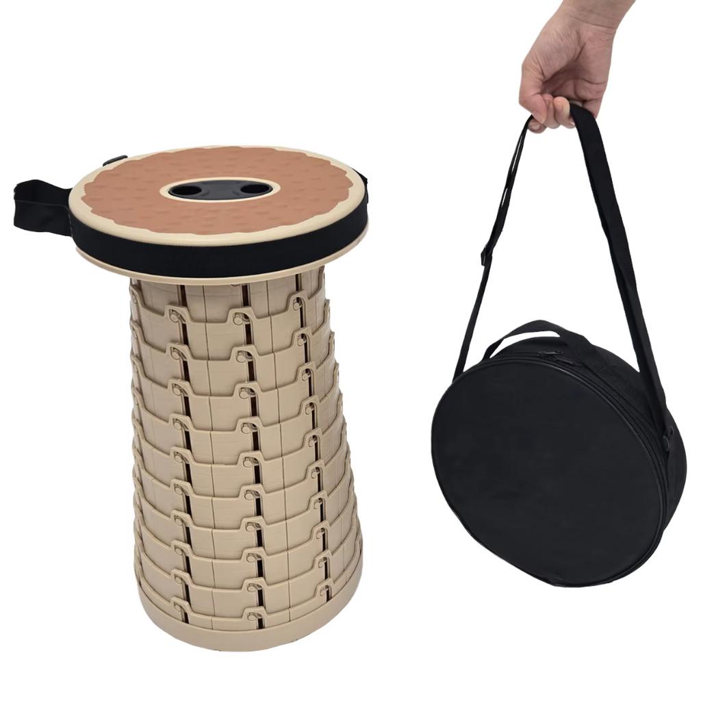 Portable Folding Stool Garden Chair for Camping Hiking Travel Picnic & Beach-Lightweight Foldable Outdoor Furniture