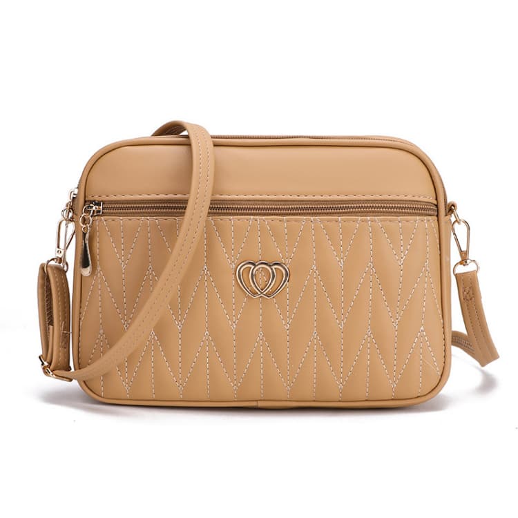 

Новая женская сумка кроссбоди на плечо 25*7*18cm абрикосовый