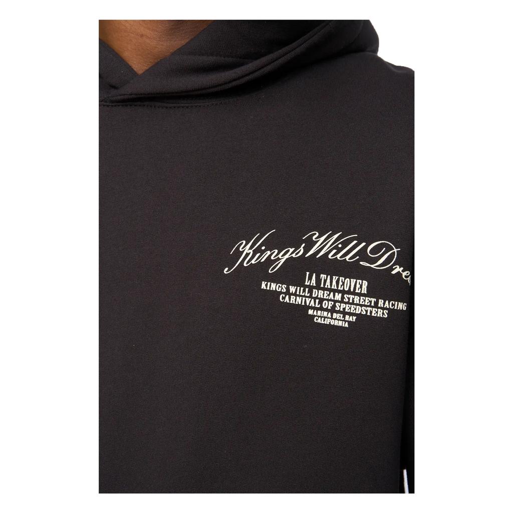 Kings Will Dream Mens Arch Cotton Oversized Hoodie