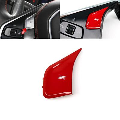 Steering Wheel Z Button Cover Replace Red For Corvette C8 2020-2022