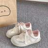 Thick-soled cute niche yellow shoes, new German training board shoes, style campus