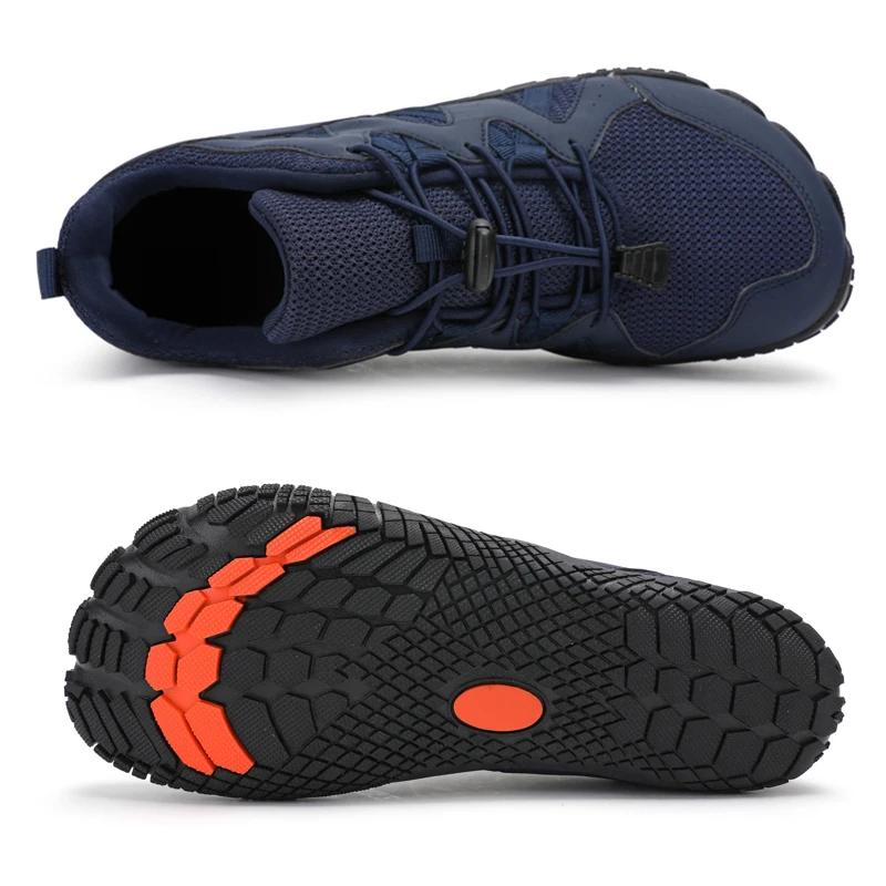 New Men's and Women's Hiking Shoes Outdoor Breathable Soft Soled Hiking Shoes Bicycle Shoes Couple Hiking