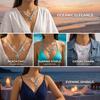 Y2K Handmade Colorful Irregular Gravel Beaded Necklace for Women Metal Starfish Shell Conch Pendant Necklace Aesthetic Jewelry