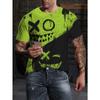 Street Fashion T-Shirt For Men Short Sleeve Hip Hop Print Tee Shirt Handsome Male T Shirt Pullover Man Oversized Clothing 2024