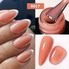 Translucent Nude Nail Art Gel Polish Set