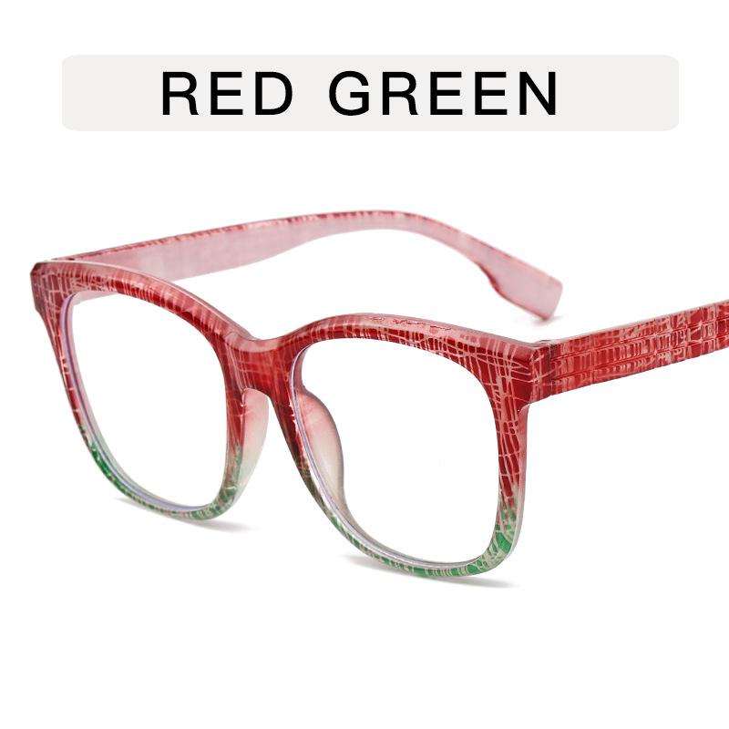 Square Frame Anti Blue Light Glasses for Women 2026 Ins Fashion Dopamine Colored Glasses Trend Glasses Frame Who