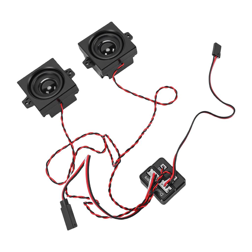 RC Car Engine Sound Module Variable Frequency Derv Engine Sound Simulator for Remote Control Construction Vehicle Truck