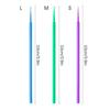 100Pcs/Lot Brushes Paint Touch-Up Up Paint Micro Brush Tips Auto Mini Head Brush Car Parts Beauty Eyeliner Makeup Brush
