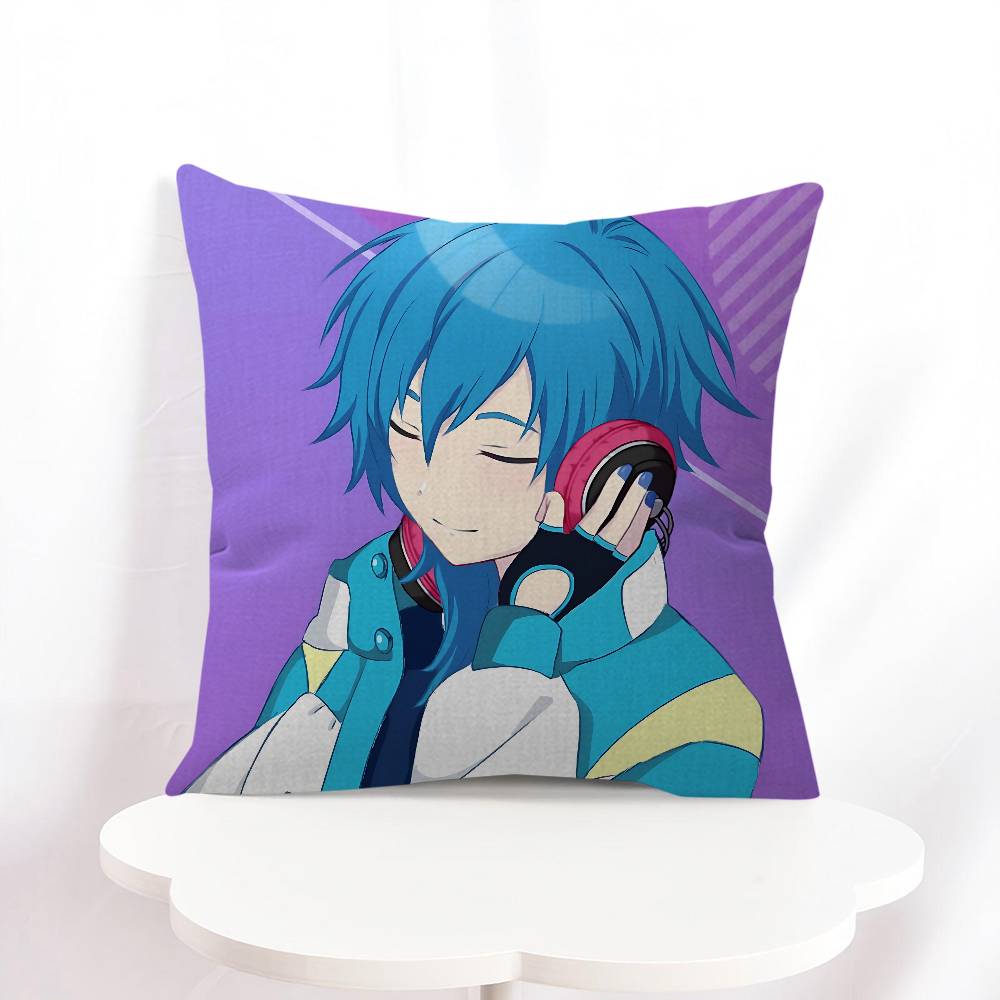 

D-DRAMAtical Murder Pillow Cover Sofa Cushion Cover Home Room Decoration Children Gift 16x16Inch